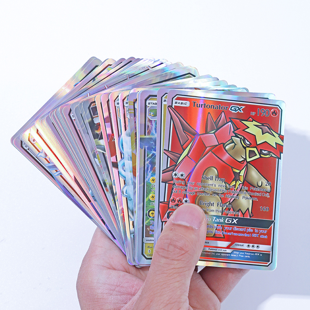 20 Stuks Engels Pokemon Kaarten GX Tag Team Vmax EX Mega Shining Game Battle Carte Trading Collection Kaarten Speelgoed Kinderen geschenken