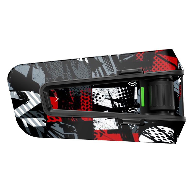 Used For Cardo EDGE Motorcycle Earphone Colorful Decoration Decals Protection Stickers Multiple choices