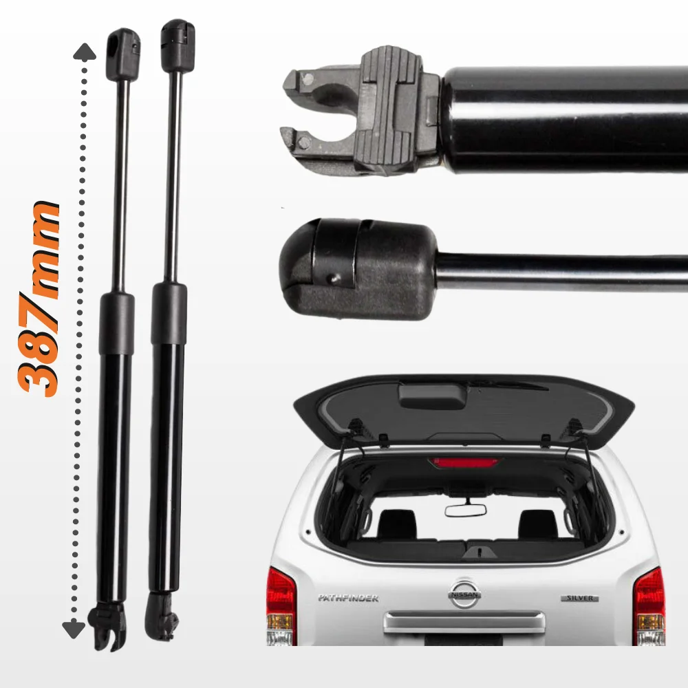 2 Chiếc Xe Phía Sau Cửa Sổ Kính & 2 Chiếc Ốp Lưng Khí Mùa Xuân Sốc Nâng Thanh Chống Thanh Chống Thanh Đỡ Cần Cho nissan Pathfinder R51 2005-2012