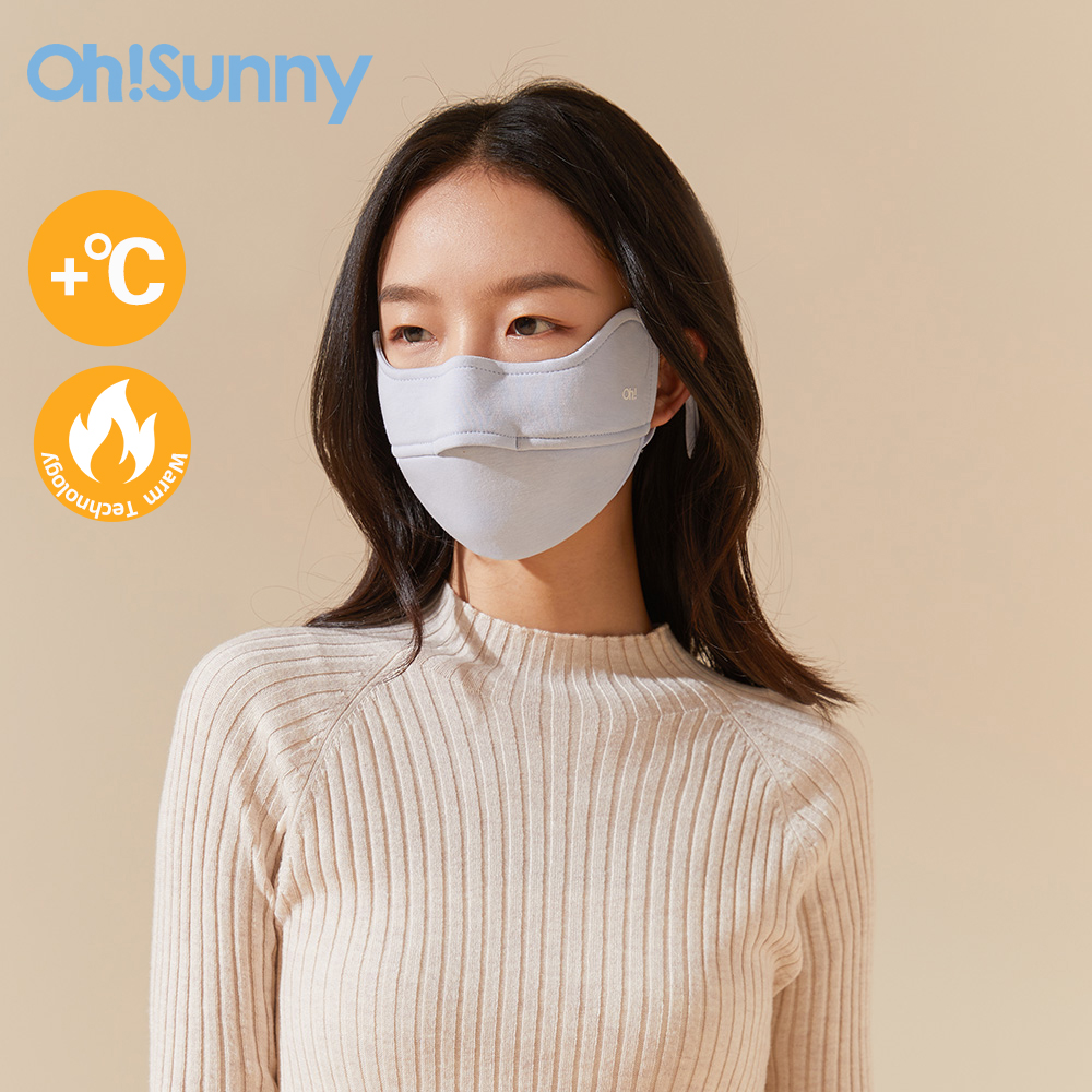 Женский чехол на все лицо OhSunny, зимний теплый Противопыльный солнцезащитный тонкий мягкий дышащий моющийся Регулируемый Чехол для лица