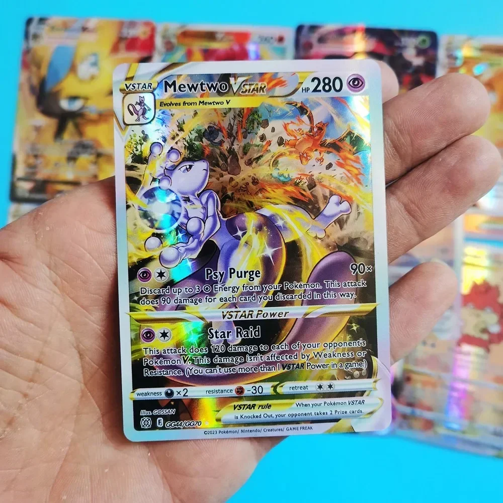 2024 新しいポケモンスカーレット & バイオレットフルフラッシュカード 100Ex 100GX 100Vmax Vstar ゲームコレクションカード Koraidon Miraidon バトルカード
