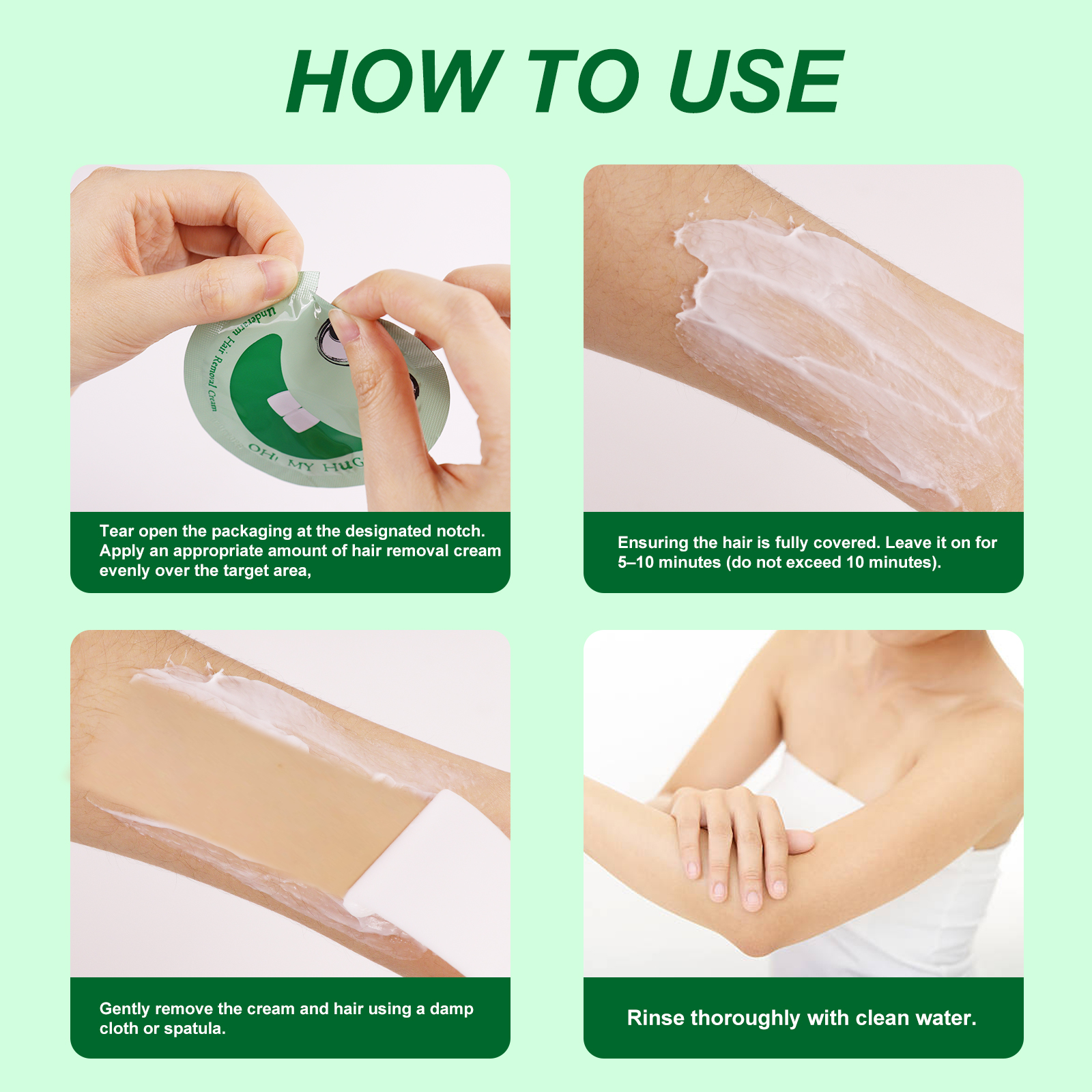 Magic Hair Removal Milk · Easily Achieve Smooth and Beautiful Skin