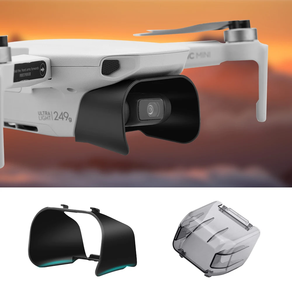Nắp Đậy Ống Kính Dành Cho DJI Mavic Mini/Mini 2/Mini SE Lens Hood Che Nắng Bảo Vệ Chống Chói gimbal Camera Bảo Vệ Phụ Kiện