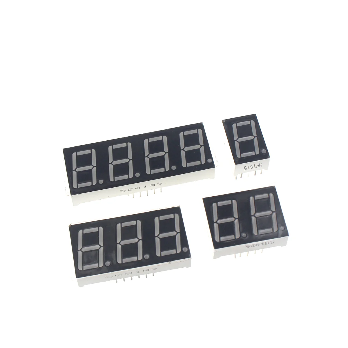 10PCS 0.36inch LED display 7 Segment 1 Bit/2 Bit/3 Bit/4 Bit Digit Tube Red Common Cathode / Anode Digital 0.36 inch led