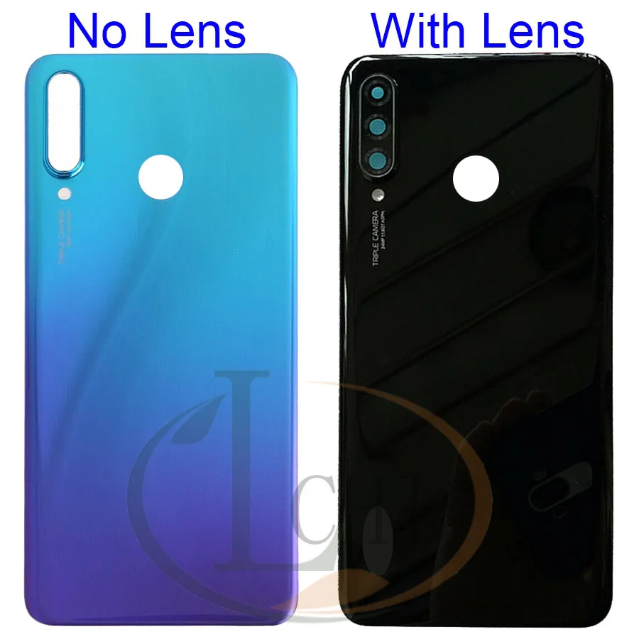 Zurück Glas Für Huawei P30 Lite Batterie Abdeckung Hinten Tür Gehäuse Fall Für Huawei Nova 4e Gehäuse P30 Lite Batterie Abdeckung