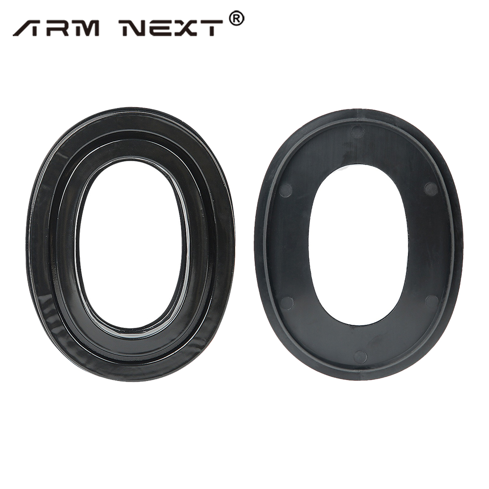 Gel Ear Pads for 3M PELTOR Earmuffs, Personal Protective Equipment ,Comfort Replacement Ear Muffs Cushions,Black