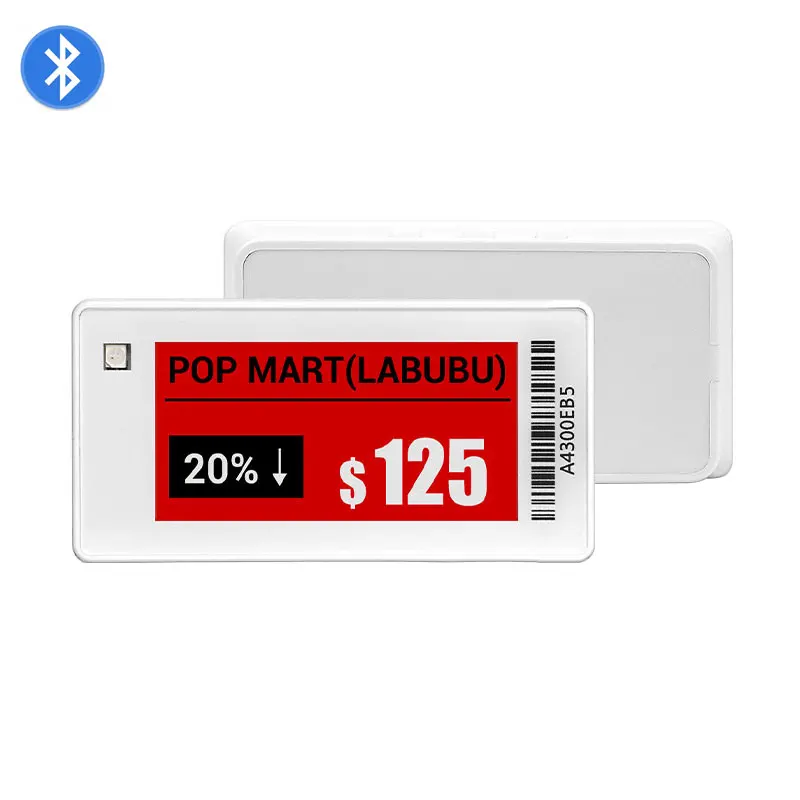 Bluetooth-versie Elektronisch planklabel Waterdichte supermarkt Eink Prijskaartje Scherm E-paper-systeem