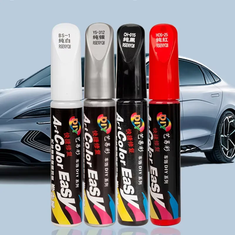 Penna per vernice per riparazione graffi per auto moto, ruota impermeabile, pneumatico, pittura oleosa, penna per rimozione graffi, strumento di riparazione per penna per vernice automatica