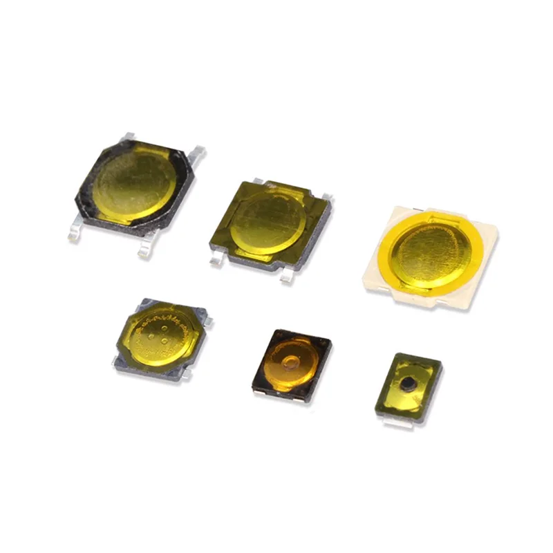 50pcs Tactile Switch Ultra-thin Chip 4-pin Membrane Keypad Small Micro Pushbutton 2-pin Potentiometer Touch Switch