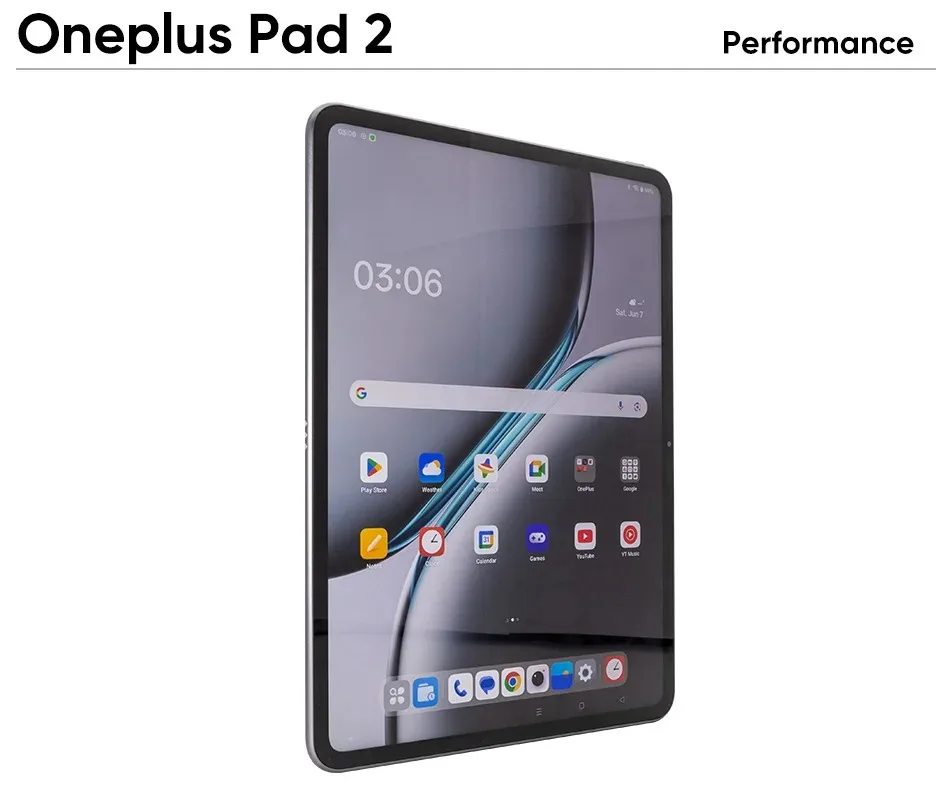 OnePlus Pad 2 Snapdragon 8 Gen 3 12GB+256GB Stroage 12.1'' 144Hz Screen 67W SUPERVOOC 13MP Camera OS 14.1 2024 Pad Android