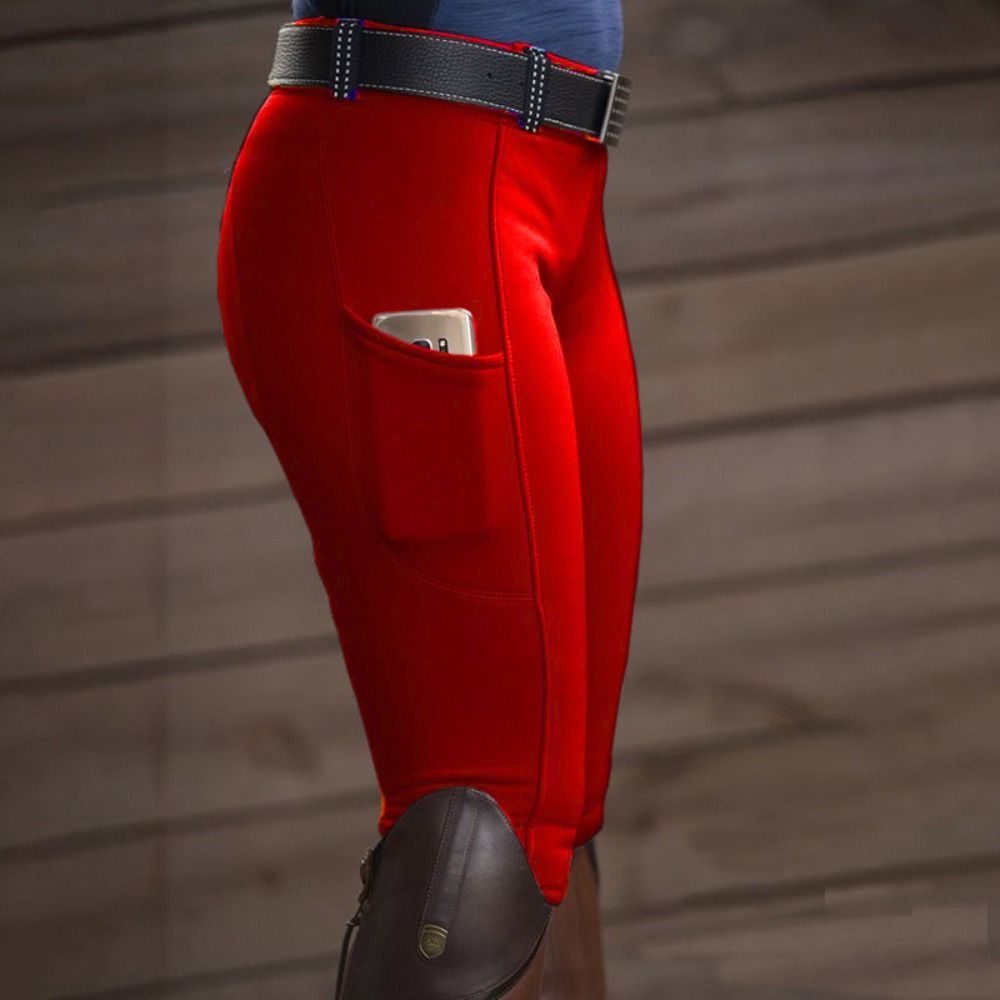 Pantalon équestre anti-boulochage, collants d'équitation élastiques minces, lifting des hanches, course de chevaux, fjskinny, cyclisme, mode