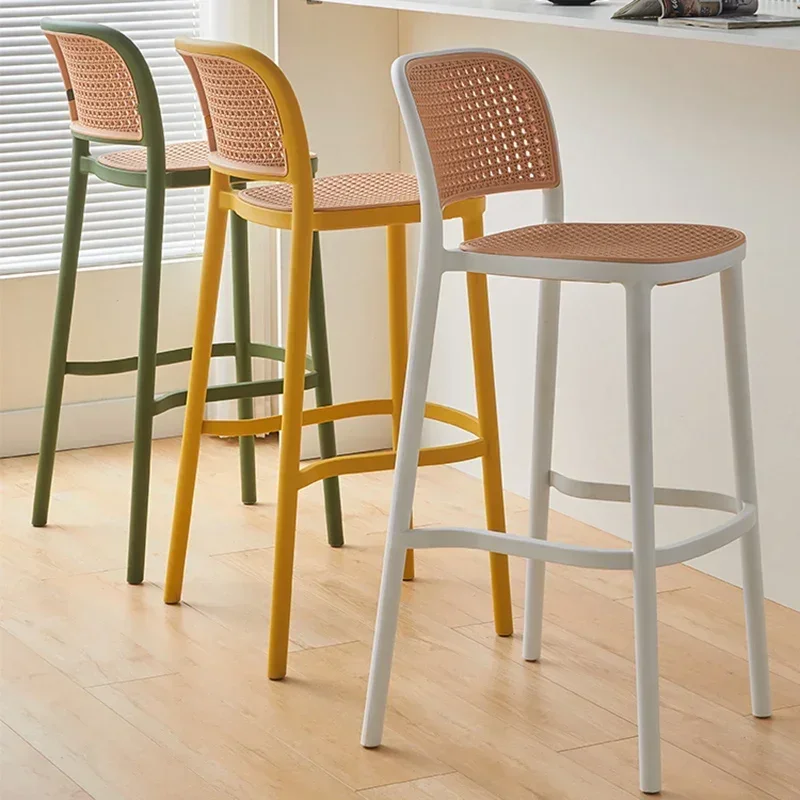 Sillas de Bar, taburete alto de cocina, taburetes para sillas, taburetes, bancos para el hogar, desayuno, muebles americanos para exteriores