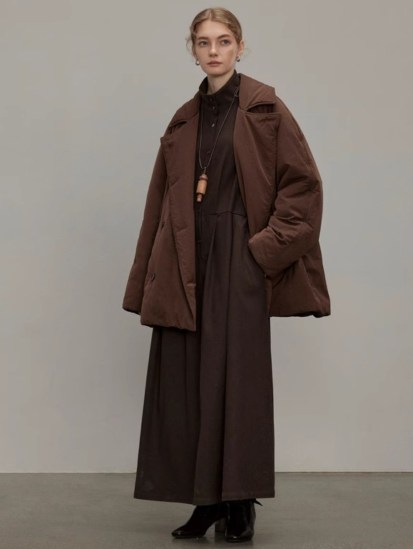Parka de inverno feminina moda camisa grossa jaqueta acolchoada