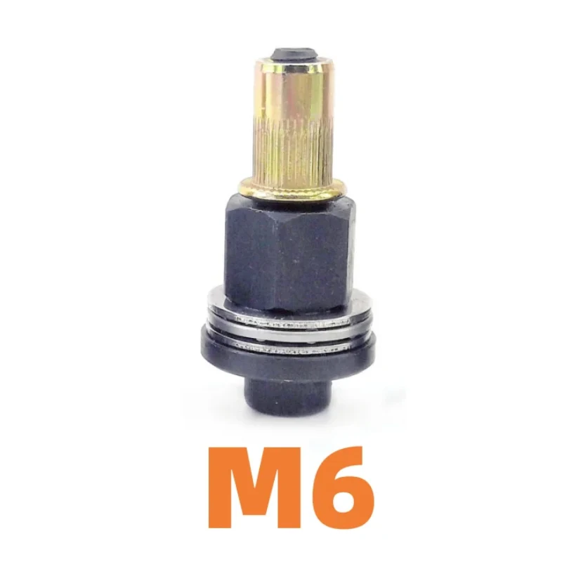 Mão Rivet Nut Gun Cabeça Nuts Adapter Tool, Acessório Riveter para Nuts, Modelo Opcional, M3, M4, M5, M6, M8, M10, 1Pc