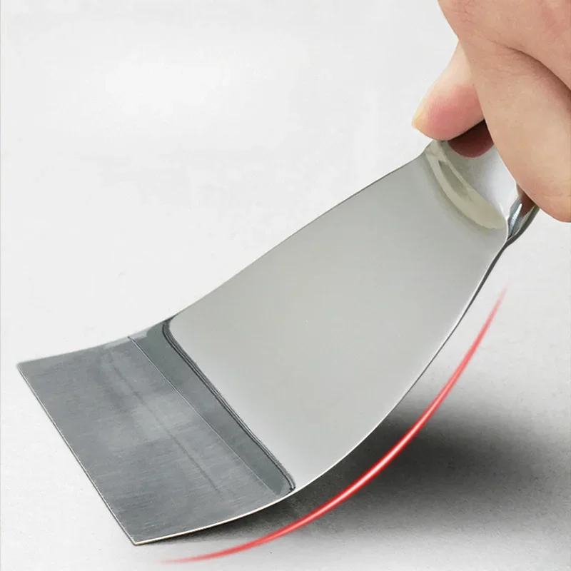 การก่อสร้างแบบบูรณาการใบมีดเครื่องมือทําความสะอาด Putty Scraper ใบมีดทําความสะอาดพลั่วใบมีดสแตนเลส Putty Knife ชุดมีด