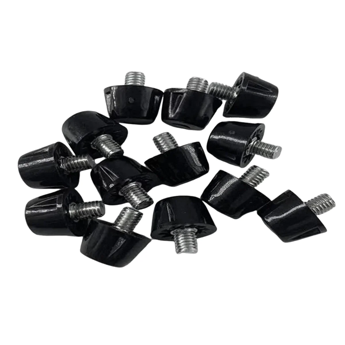 12 PCS รองเท้าฟุตบอล Spikes Professional รองเท้าฟุตบอล Cleats M5 เปลี่ยน Studs พร้อมประแจรองเท้า Spikes 10 มม.