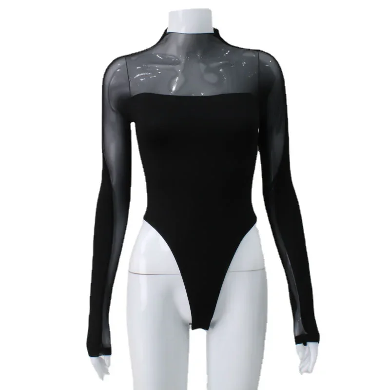 セクシーなボディスーツジャンプスーツ女性 Ropa デ Mujer ワンピース遊び着ナイトクラブ衣装ボディスーツ婦人服 Combinaison ファム