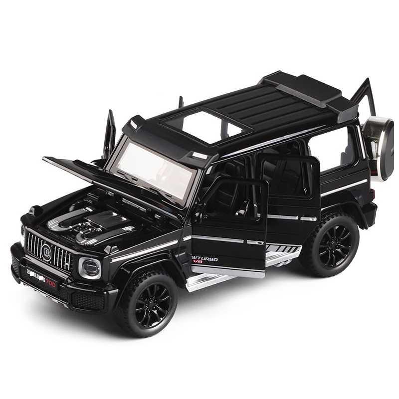 1/32 g700 liga modelo de carro simulação brinquedo diecast veículos fora de estrada suv com som n luz colecionável presente das crianças