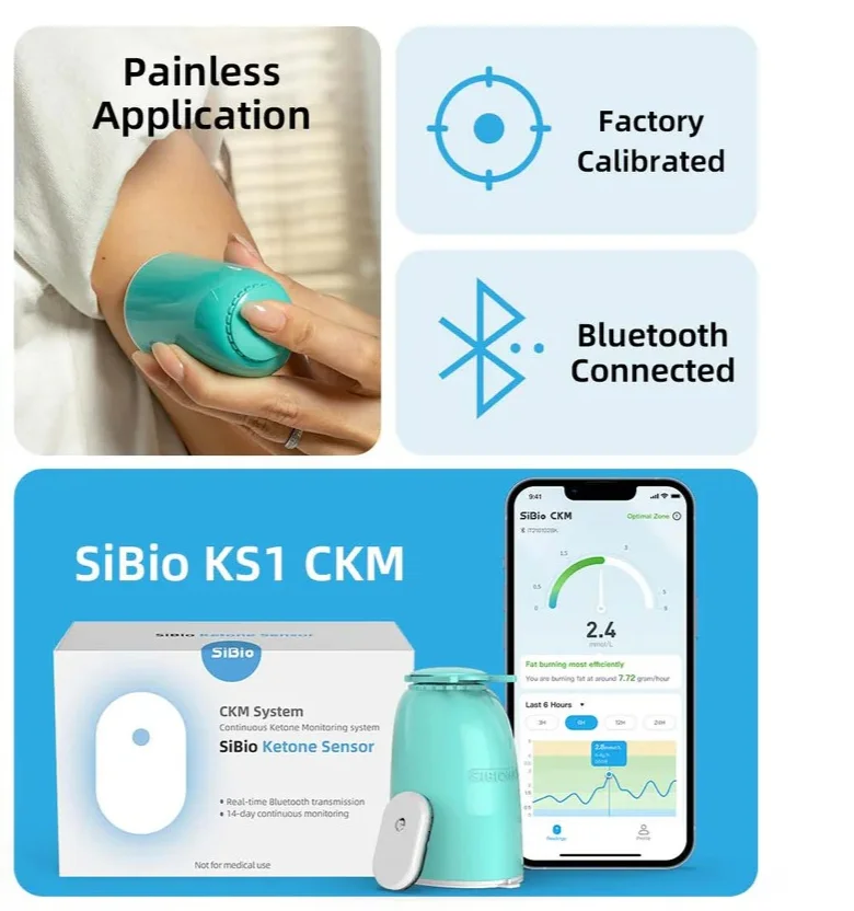 System ciągłego monitorowania ketonów SiBio KS1 (CKM)