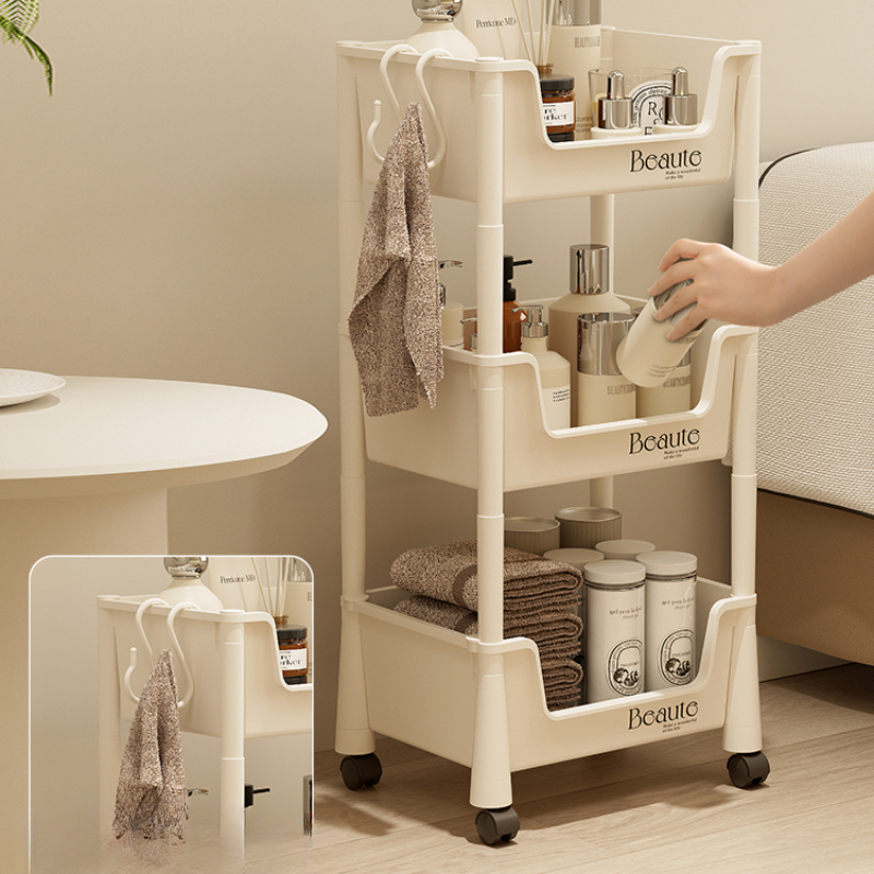 살롱 트롤리 아크릴 카트 보관 병원 푸드 스파 살롱 트롤리 기계 속눈썹, ZT50ST