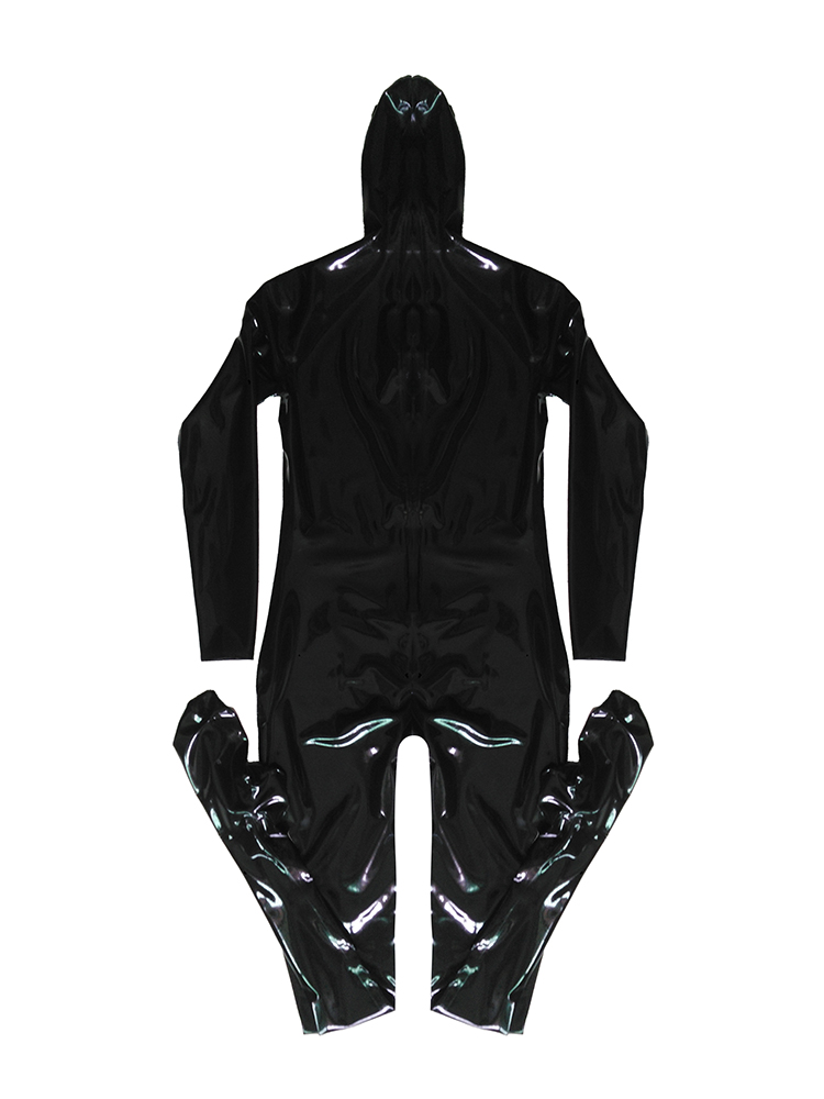 Latex Strumpfhose Bodysuit handgemachte Catsuit Anpassung Gesicht Eingang Stil mehr 3D-Tasse Brust Kiggrumi passt flexible Hut Handschuhe