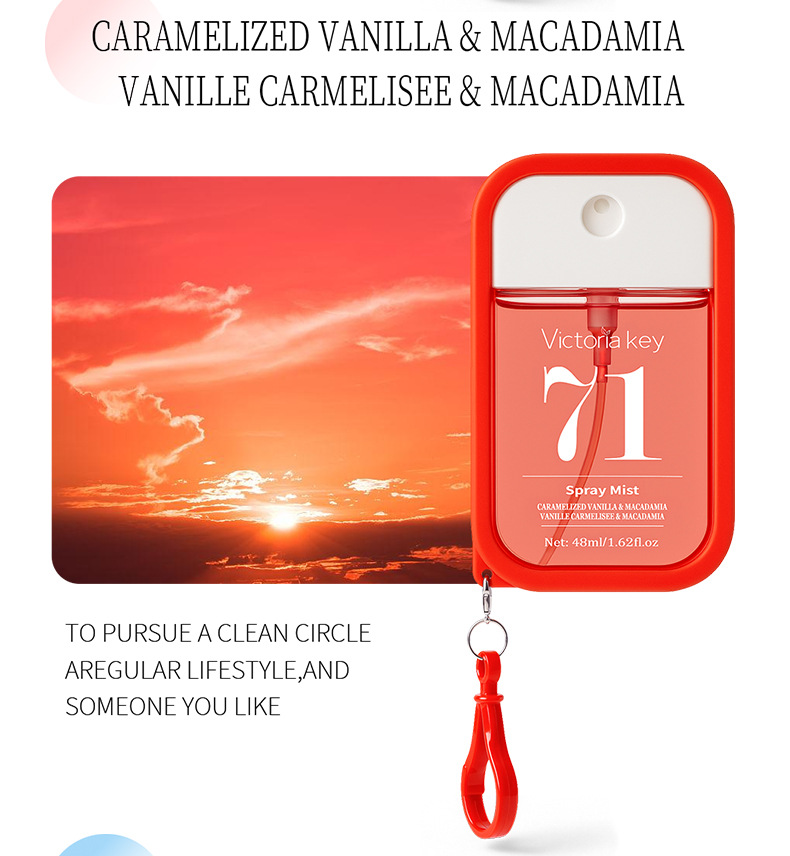 Perfume brasileiro digital spray perfume fragrância de longa duração perfume fresco feminino sem álcool pode ser carregado com