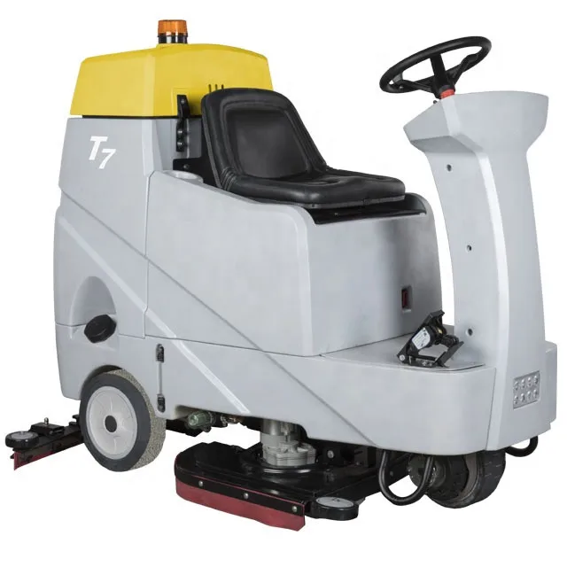 Industrial sweeping machine automatic floor scrubber