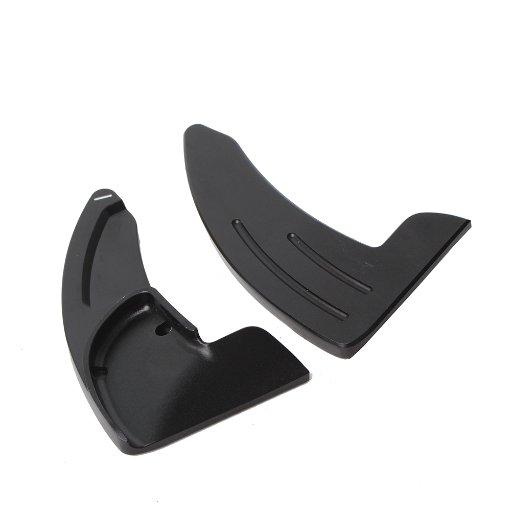 Para jeep cherokee dodge charger durango acessórios do carro de alumínio volante mudança direta paddle engrenagem shifter extensão 2 pçs