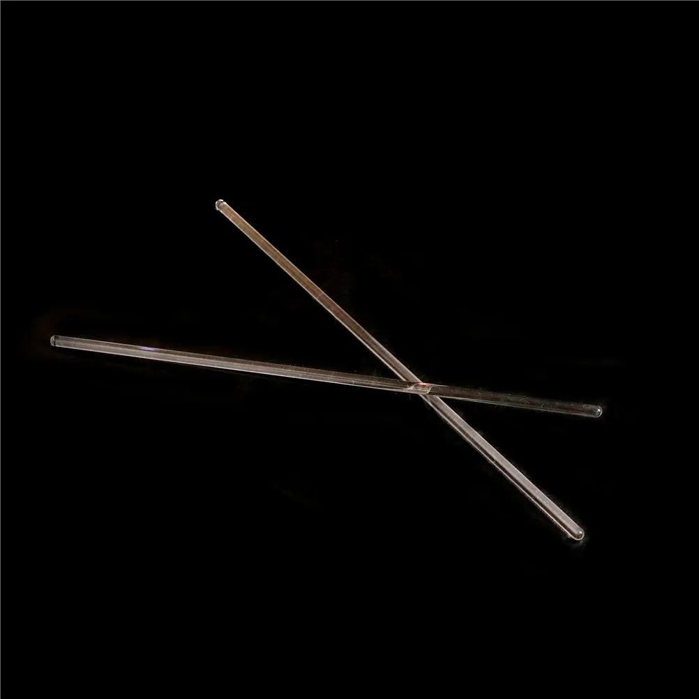 2 pezzi per uso in laboratorio aste per agitazione in vetro per uso in laboratorio agitatore per agitazione laboratorio trasparente strumenti scolastici miscelatore per burette in vetro 300mm