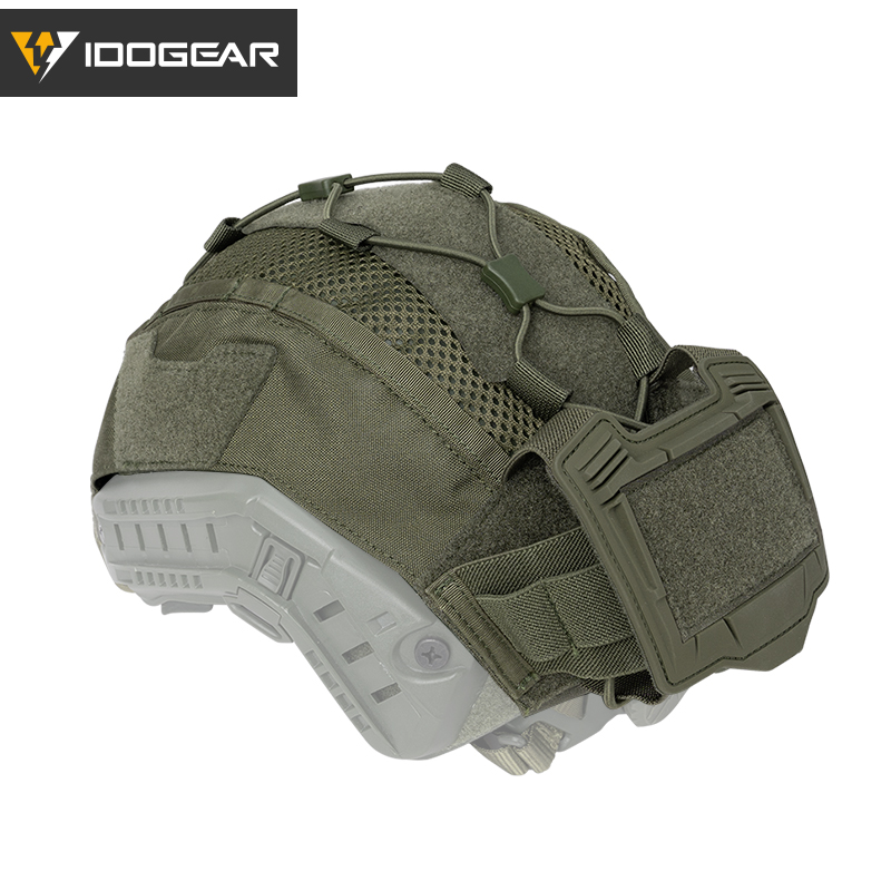 IDOGEAR-funda de nailon para caza, casco marítimo con bolsa para batería NVG, accesorios de caza 3812