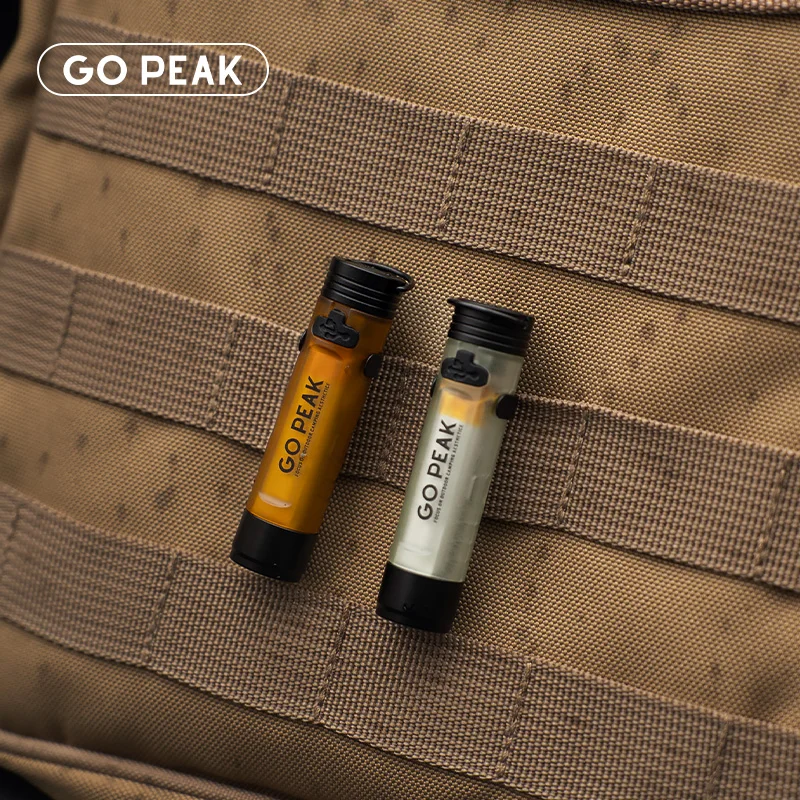 Gopeak 포켓 미니 손전등 야외 키 클립 캡 주변 Led 긴 내구성 재해 구호 비상 5050 작은 빛