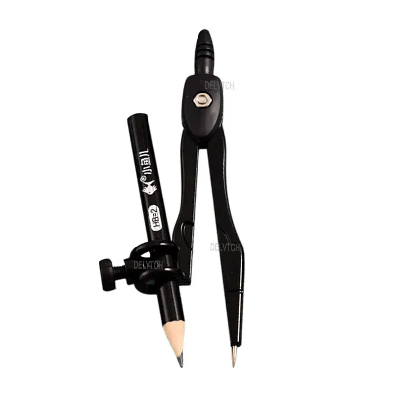 3Pcs Set Adjustable Metal Compasses With Pencil Sharpener Replace Pen For Office School Student Exam Drafting Art Design Drawing