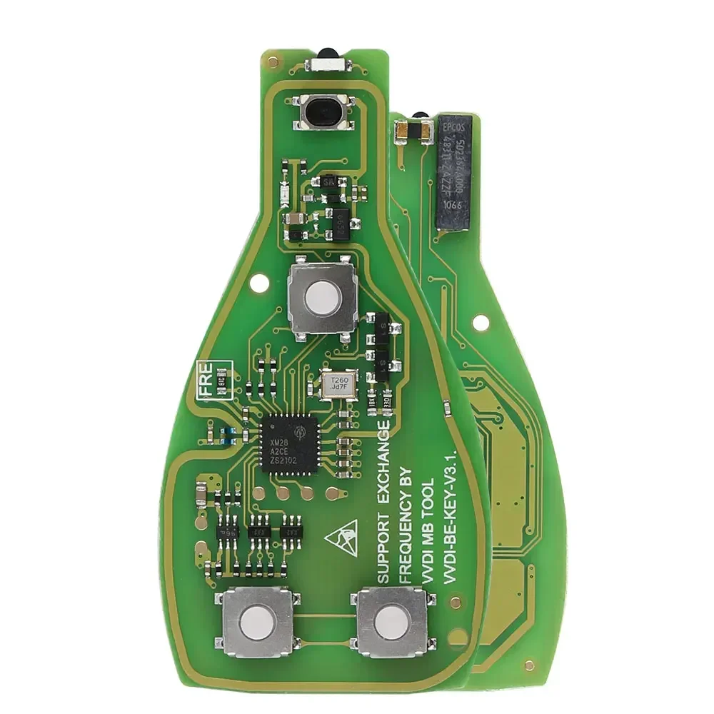 Xhorse VVDI BE Key Pro 3/4 кнопочный дистанционный ключ от автомобиля для Mercedes Benz V3.2 PCB чип удаленного ключа улучшенная версия Smart 315 МГц/433 МГц