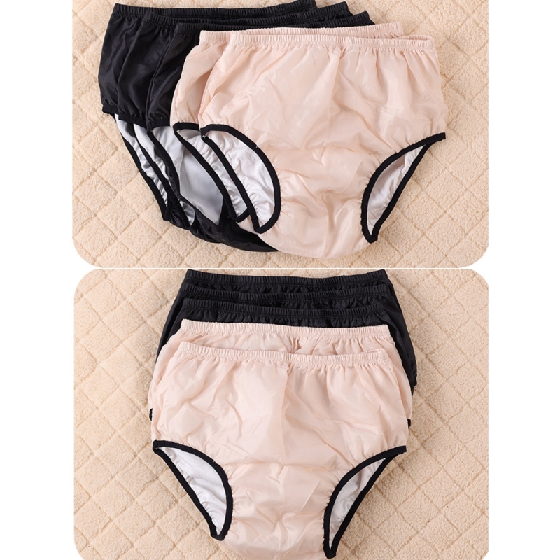 Penutup Popok Dewasa Ukuran Besar Pakaian Dalam Inkontinensia Dapat Dicuci Pakaian Dalam Tahan Air Anti Bocor untuk Wanita Pria Celana Penutup Tarik