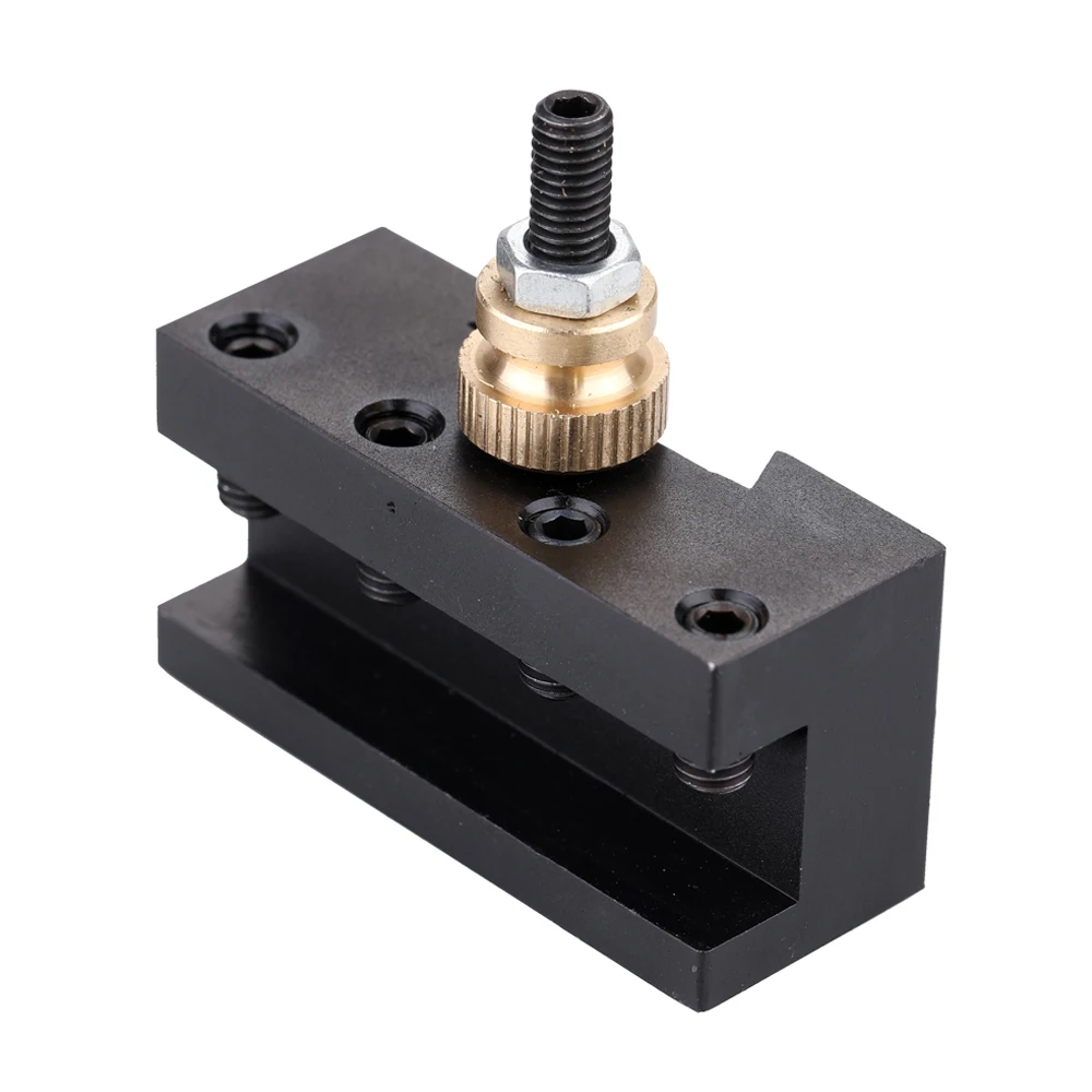 Mini Quick Change Tool Lathe Tool Holder Post Cutter Holder Screw Kit Set Boring Bar Turning Facing Holder Wrench
