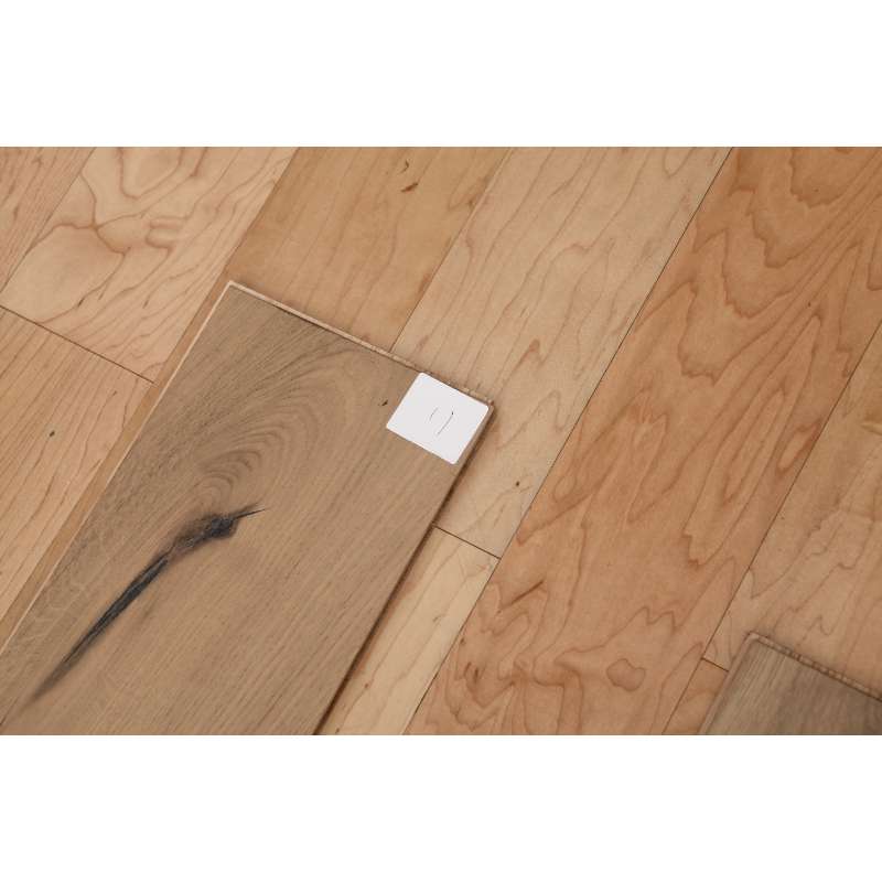 Nature Depot Multi-Ply Engineered Flooring Oak/Wirebrushed Sandy Blond