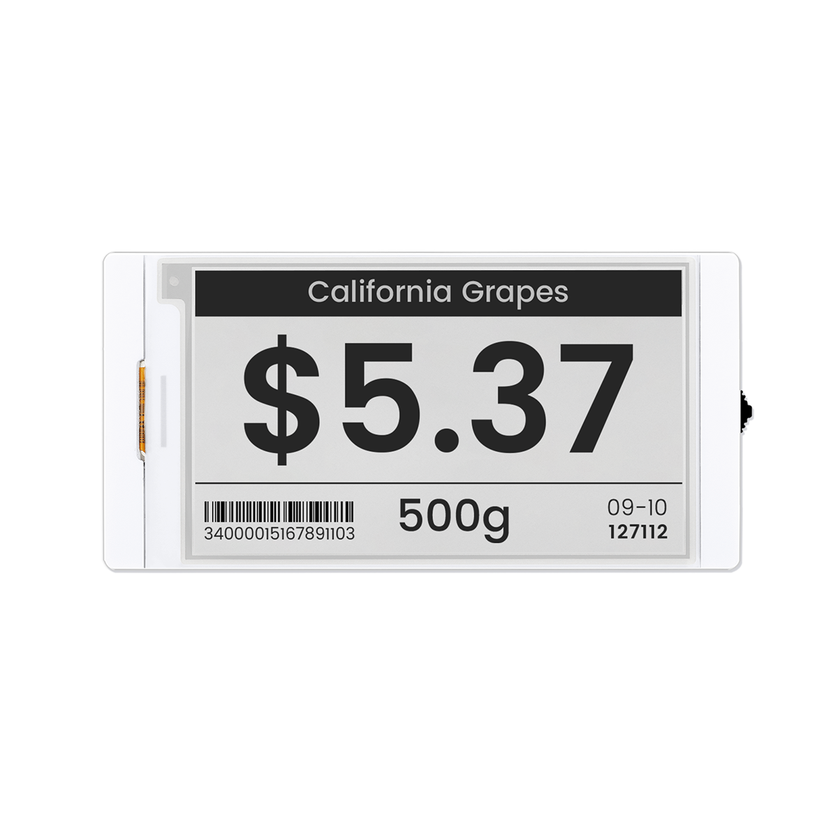 CrowPanel ESP32 3,7-дюймовый дисплей HMI из электронной бумаги 240*416, черный/белый цвет, управляемый интерфейсом SPI для Arduino/ESP/MicroPython