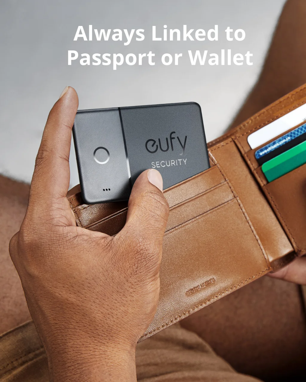 (Stock européen) carte SmartTrack Eufy Security fonctionne avec Apple Find My Wallet Tracker détecteur de téléphone résistant à l'eau autonomie de la batterie de 3 ans