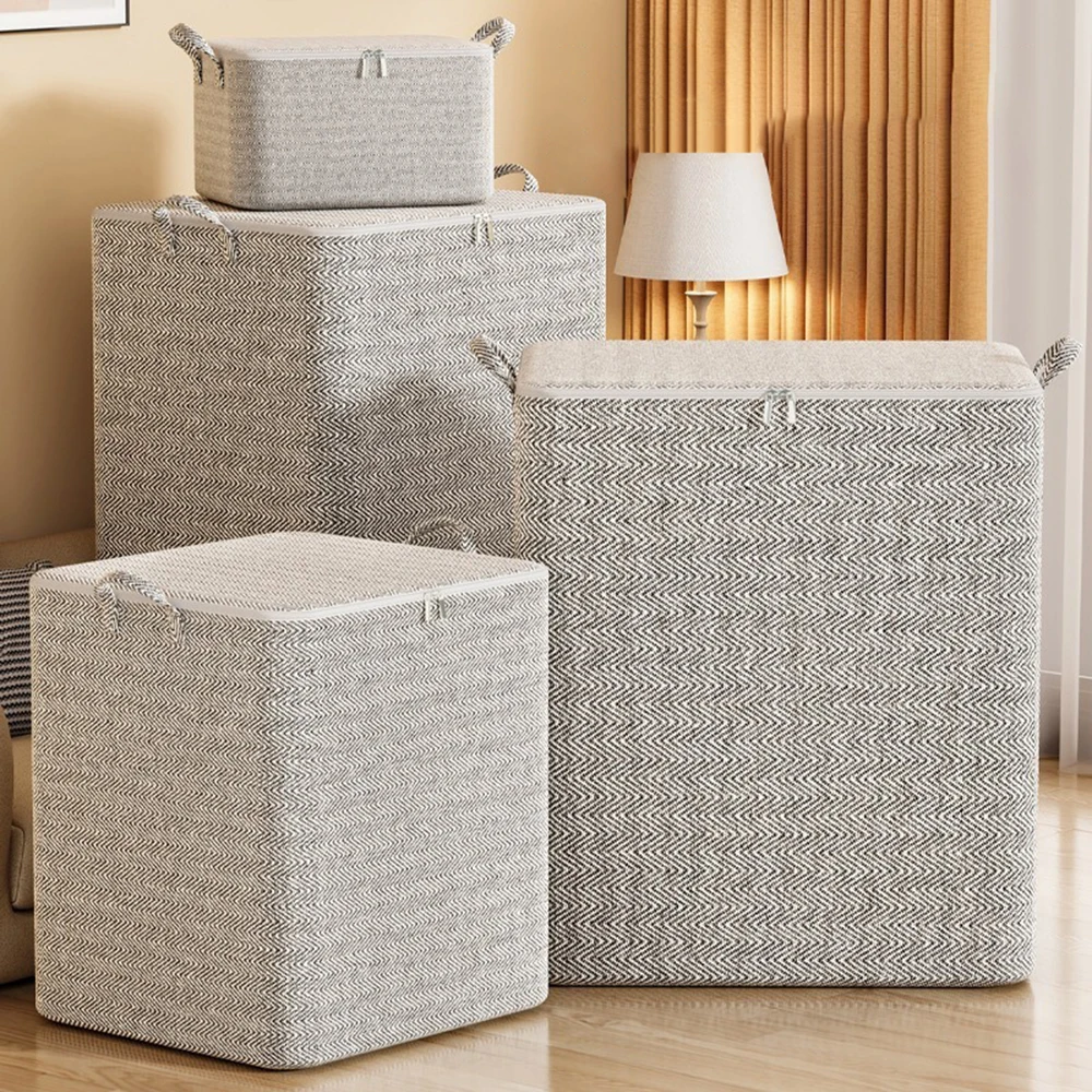 1pc saco de armazenamento doméstico de grande capacidade material não tecido, organizador de guarda-roupa pode ser usado para roupas de colcha, brinquedos