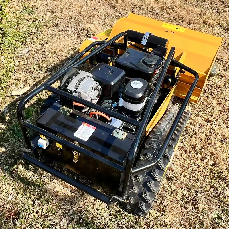 op maat gemaakte CE-gecertificeerde afstandsbediening grasmaaier rups/wieltype automatische draadloze ATV grasmaaiermachine