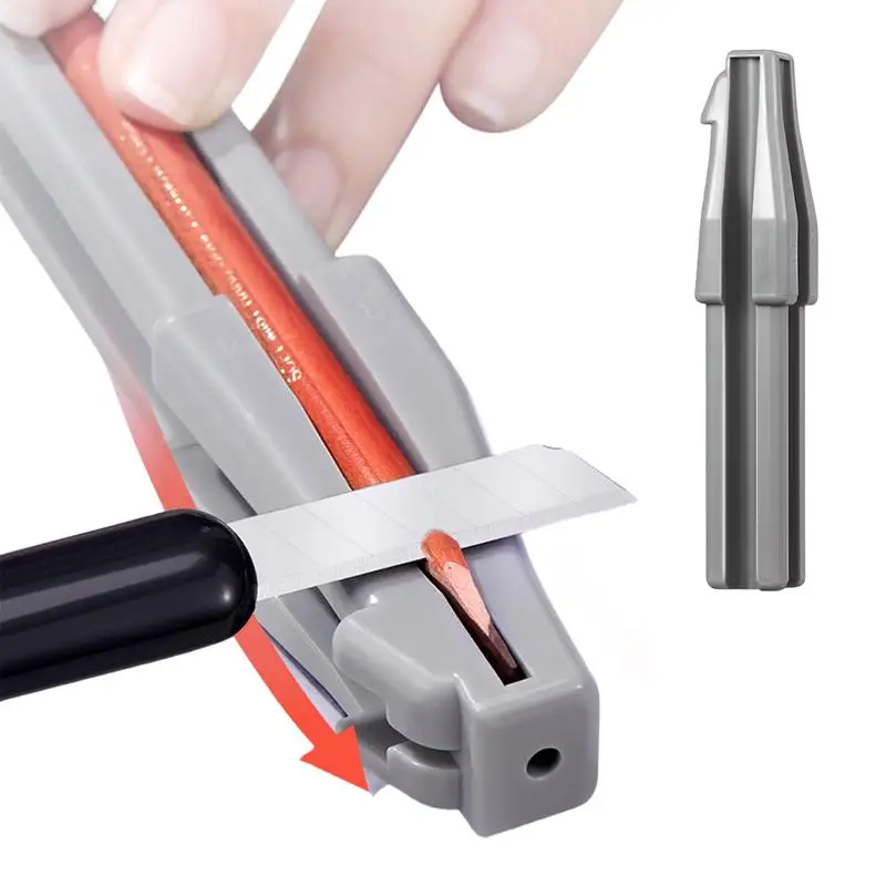Sacapuntas de lápiz de ojos, herramienta de afilado de lápiz cosmético para cejas, herramienta de afilado de lápiz cosmético para cejas de maquillaje, precisa y