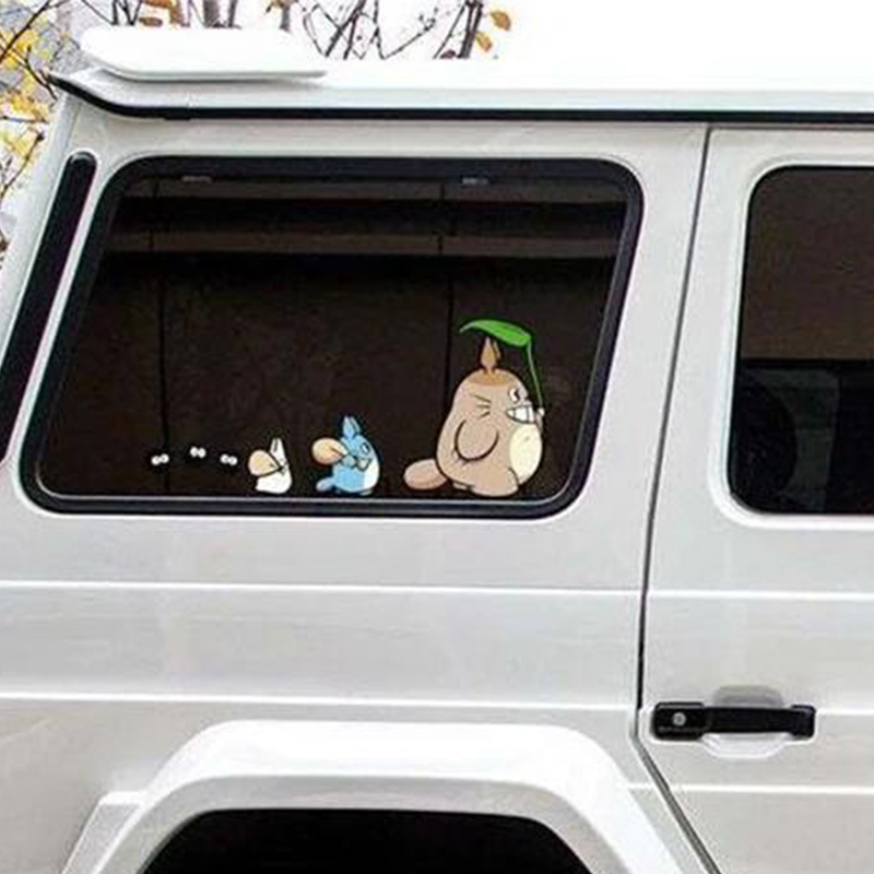 Anime Creative Car Stickers For Creative Bumper Window Laptop Sticker Pack Exterior Accessories Waterproof Inkjet Vinyl Decals