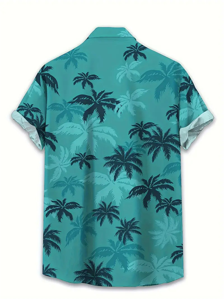 2025 verano Animal Crane hombres camisa hawaiana 3d planta camisa para hombres estampado de flores de talla grande camisas hawaianas playa flor camisa 5xl
