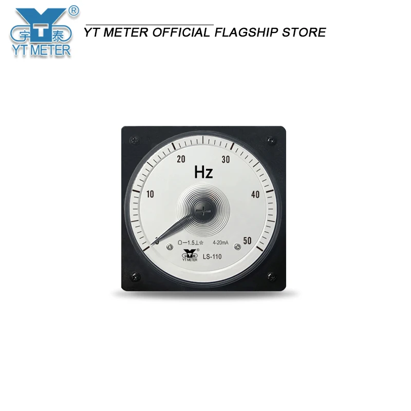 Pengukur Frekuensi DC LS-110 dengan Input 4-20mA, 50Hz 60Hz, Pengukur Derajat Pembukaan 100 150, Sudut Lebar 240 Derajat