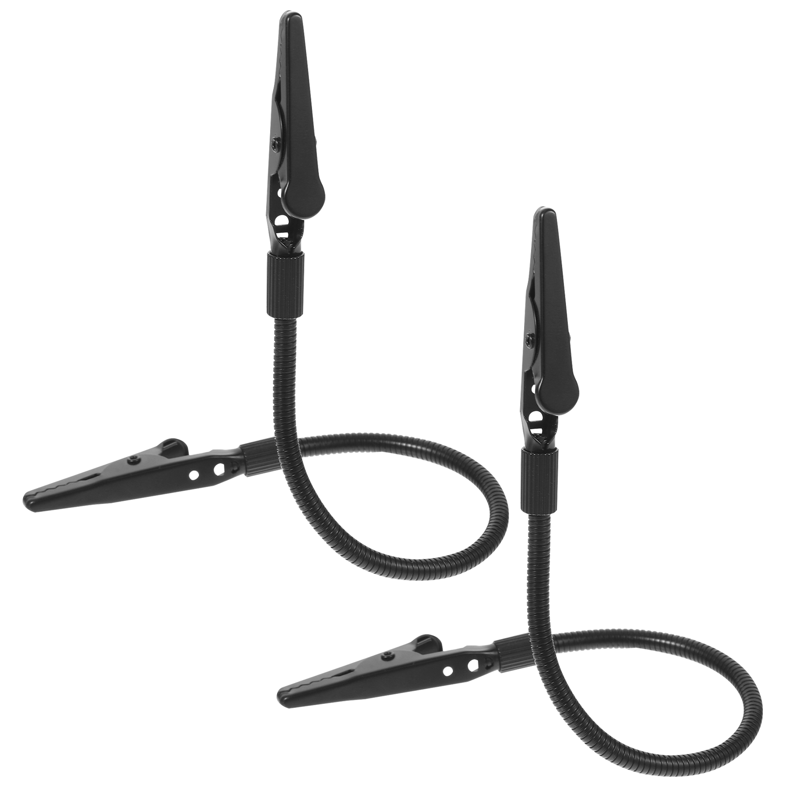 2 Stück Doppelenden Krokodilklemmen Fotohalter Krokodilklemmen Memo Bildklemmen