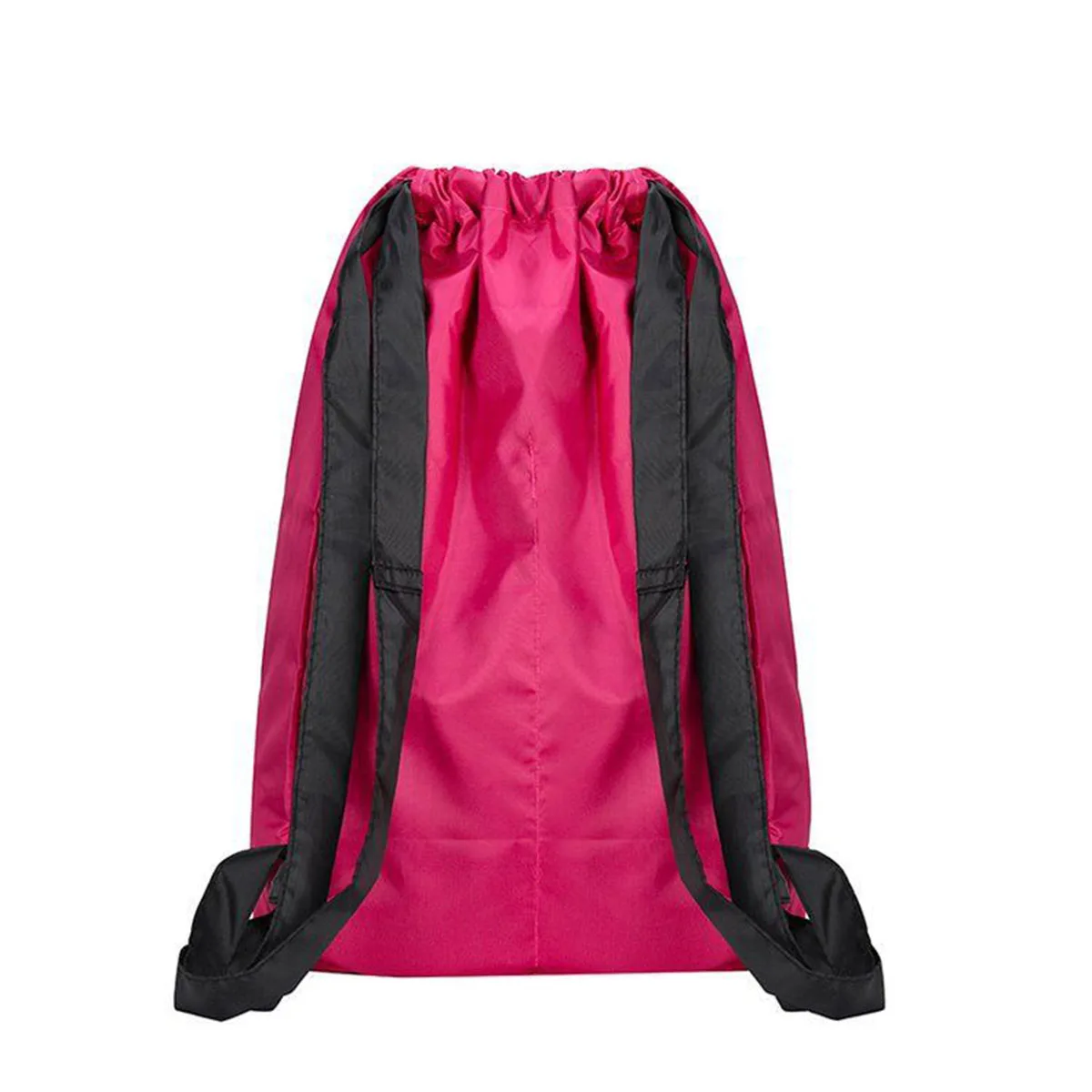 ผู้หญิงกลางแจ้ง Oxford ผ้า Drawstring กระเป๋าไนลอนน้ําหนักเบากีฬากระเป๋าเป้สะพายหลังขนาดใหญ่ความจุกระเป๋าเดินป่าอเนกประสงค์