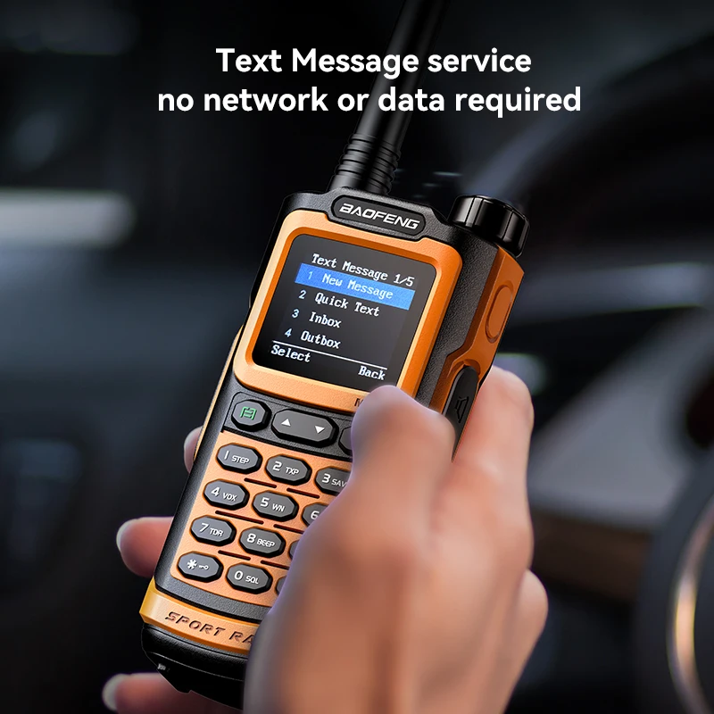 Baofeng AD-20 Walkie Talkie banda completa analógico/digital inalámbrico copia frecuencia 1024CH texto mensaje cifrado Digital grabación Radio