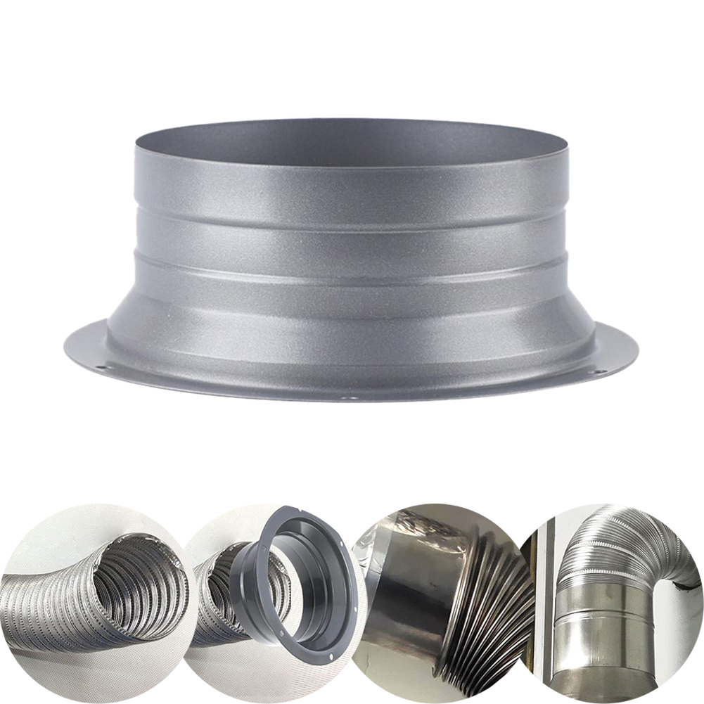 75–250 mm Rundrohr, Entlüftung, Flansch, Sitz, Metallrohr, Entlüftungsschlauch, Anschluss, Abluftkanal, Entlüftungshardware für Frischluftsystem