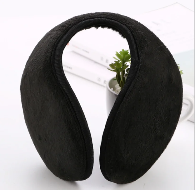 Warm Thicken กํามะหยี่ Earmuffs ฤดูหนาวกลางแจ้งขี่จักรยานขนแกะกระต่ายขนสัตว์ผู้ชายผู้หญิงขี่จักรยานฝาครอบหู Protector Plush Soft Muffs หู