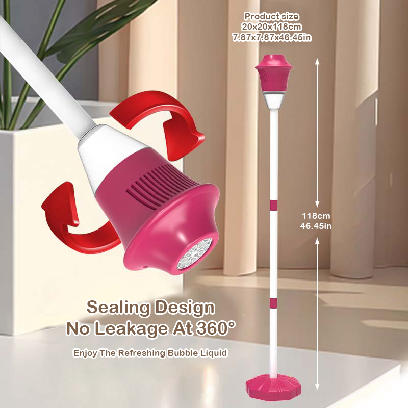 Street light bubble machine fully automatic bubble with light birthday outdoor wedding party without battery bubble water